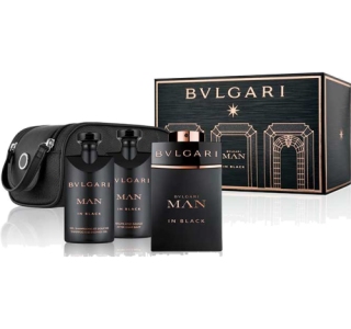 Bvlgari Man In Black Giftset 4pc