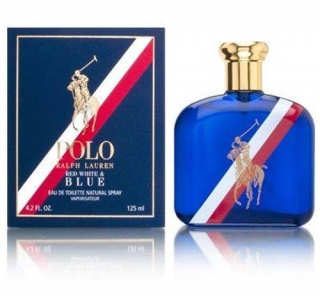 Polo Red White & Blue