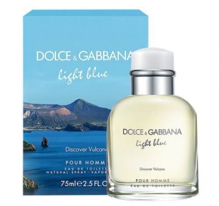 Light Blue Discover Vulcano Pour Homme