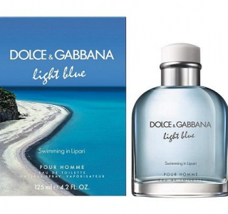 Light Blue Swimming In Lipari