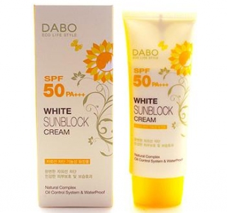 White Sunblock Cream